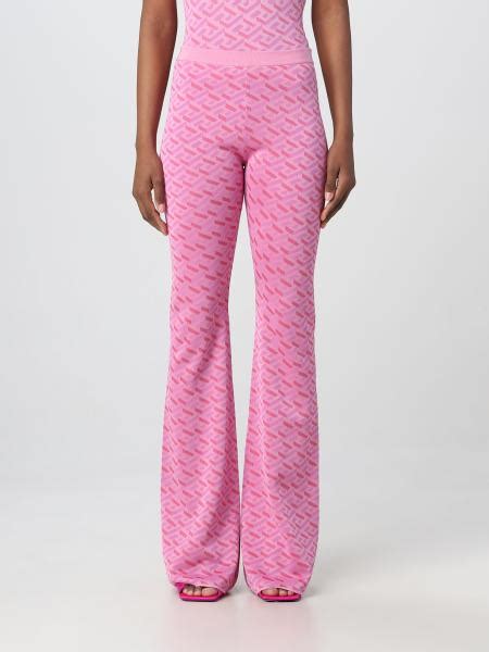 versace broek|versace pink label pants.